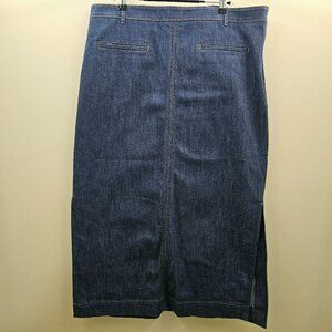 Talbots Denim Pencil Skirt